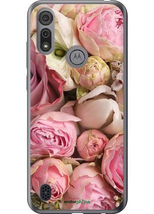 Чехол на motorola e6i розы v2 "2320u-2355-10746"