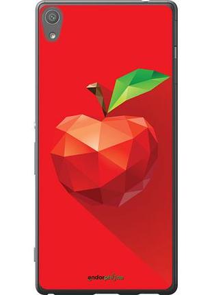 Чехол на sony xperia xa ultra dual f3212 яблоко "4696u-391-10746"