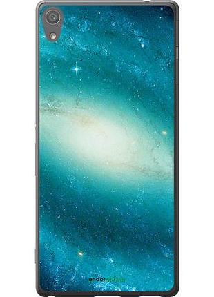 Чехол на sony xperia xa ultra dual f3212 голубая галактика "177u-391-10746"