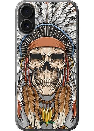 Чохол на iphone 16 plus череп страшник "4032u-3714-10746"