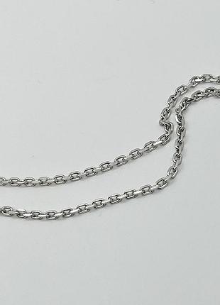 Серебряная цепочка "якорная" 55 3,5 г