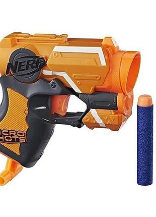 Бластер nerf elite micro shots микрошот 2 стрелы (e0721)