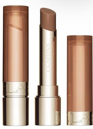 Бальзам для губ clarins lip oil balm 04 almond — зволожуючий відтінковий бальзам | новий 2.9g