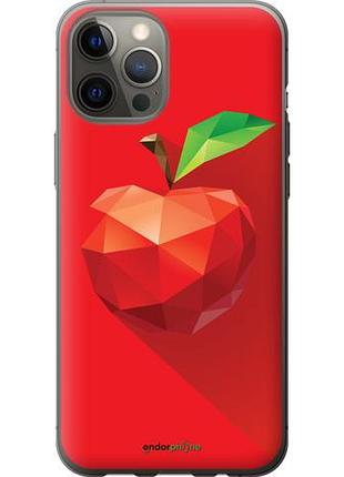 Чехол на iphone 12 pro max яблоко "4696u-2054-10746"