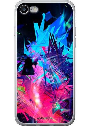 Чехол на iphone se 2022 абстрактный чехол "4681u-3737-10746"