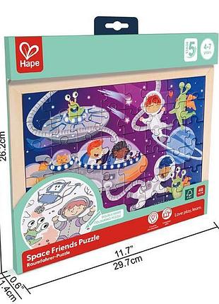 Пазл hape пришельцы с раскраской (e1644) 6