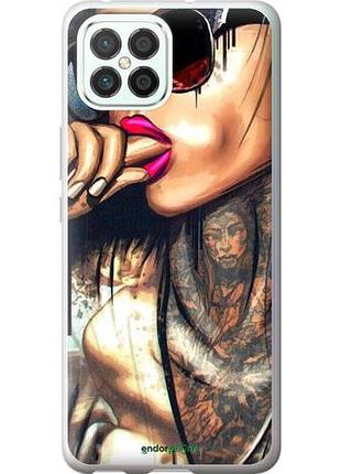 Чехол на huawei nova 8 se девушка в тату "4001u-2126-10746"