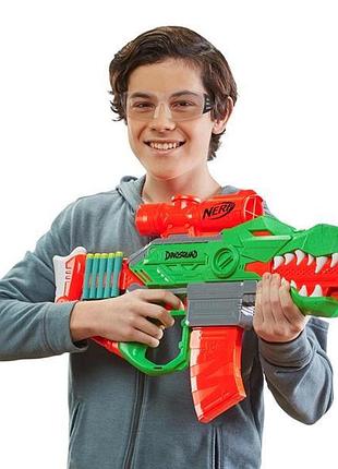 Бластер nerf dinosquad rex-rampage 20 патронов (f0807)