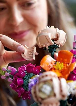 Конструктор lego creator expert букет квітів 756 деталей (10280)