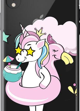 Чехол на iphone xr crown unicorn "4660u-1560-10746"