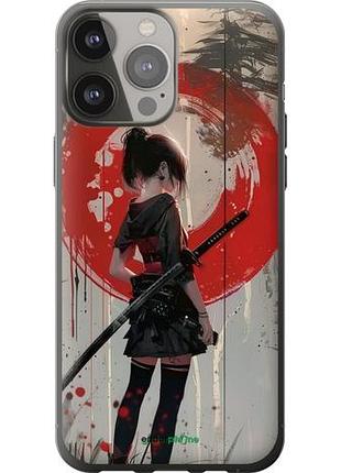 Чехол на iphone 13 pro max сумерки воина: танец с катаной "6123u-2371-10746"