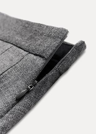 Юбка из 100% шерсти с складками от zara из новых коллекций 4