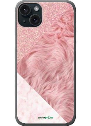 Чохол на iphone 15 plus рожеві текстури "4343u-3097-10746"