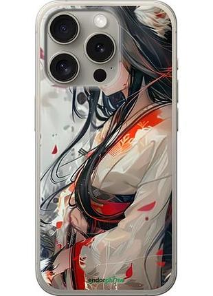 Чехол на iphone 15 pro кицуне "6073u-3096-10746"