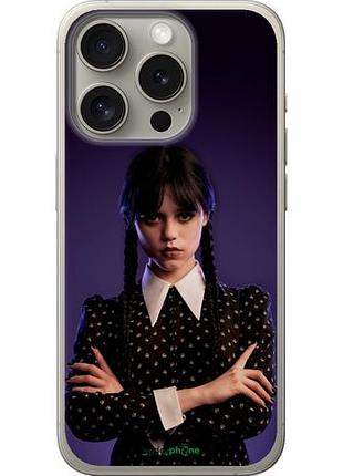 Чехол на iphone 15 pro wednesday v3 "5517u-3096-10746"