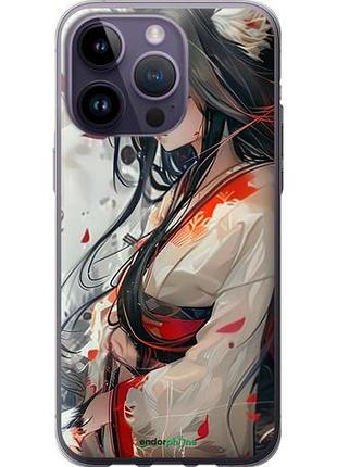 Чохол на iphone 14 pro max кицюне "6073u-2667-10746"
