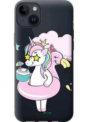Чехол на iphone 14 plus crown unicorn "4660u-2645-10746"