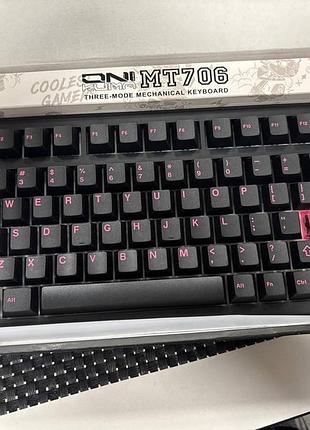 Механическая игровая клавиатура onikuma mt706 с rgb подсветкой 5