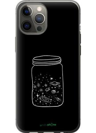 Чехол на iphone 12 pro max космос в банке "4297u-2054-10746"