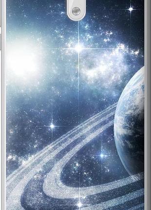 Чехол на nokia 3 кольца сатурна "173u-818-10746"