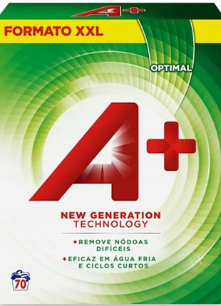 Бесфосфатный порошок для стирки a+ универсальный, 4.2 кг (70 стирок)