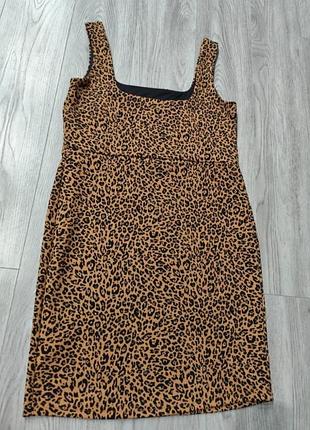 Платье, платье h&amp;m леопардовый принт 4