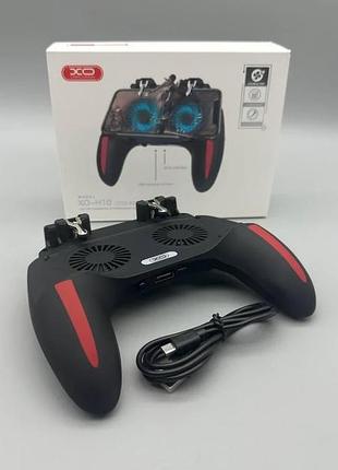 Игровой контроллер xo. h10 dual fan charging treasure game controller (50)