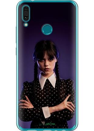 Чехол на huawei y9 2019 wednesday v3 "5517u-1602-10746"