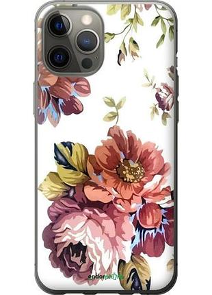 Чехол на iphone 12 pro max vintage flowers "4333u-2054-10746"