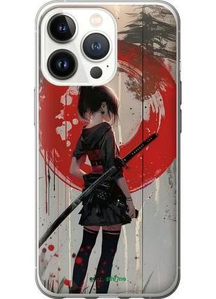Чехол на iphone 13 pro сумерки воина: танец с катаной "6123u-2372-10746"