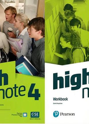 High note 4 student's book+workbook. учебник + рабочая тетрадь