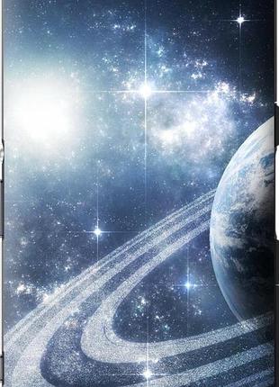 Чехол на sony xperia z3 compact d5803 кольца сатурна "173u-277-10746"