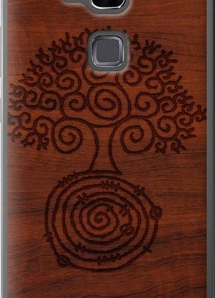 Чехол на huawei ascend mate 7 узор дерева "4119u-140-10746"