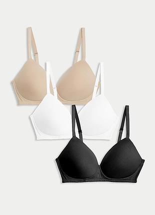 Котонові бюсгалтери без кісточок m&s