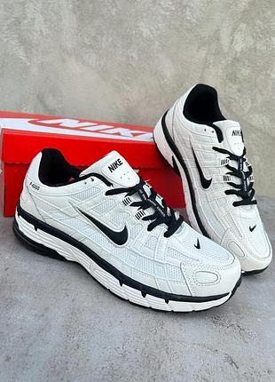 Nike p-6000 white black