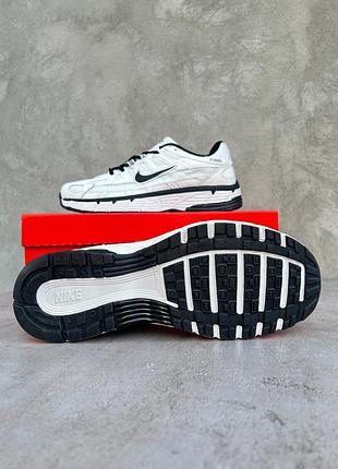 Nike p-6000 white black 3