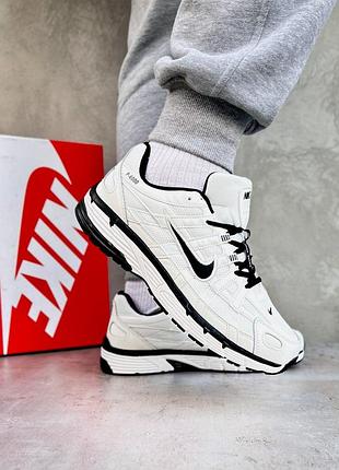 Nike p-6000 white black 5