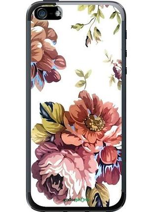 Чехол на iphone 5s vintage flowers "4333u-21-10746"