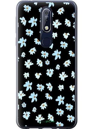 Чехол на nokia 7.1 цветочный "4900u-1593-10746"