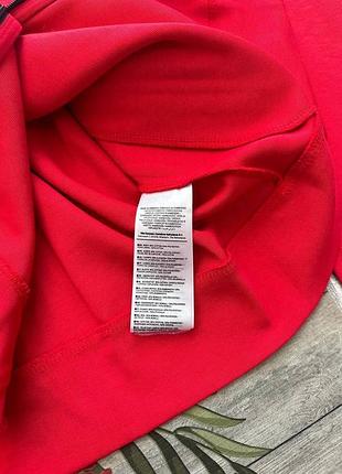 Зіп худі nike tech fleece , червона кофта найк теч фліс 4