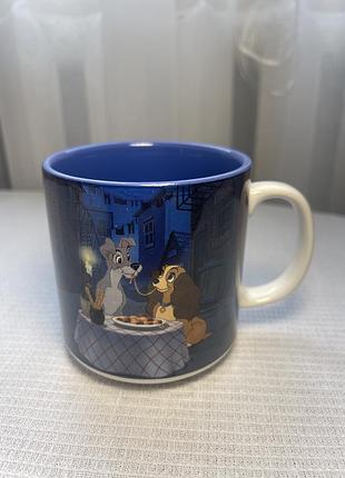 Колекційна кружка disney “lady and the tramp” з коробкою 3