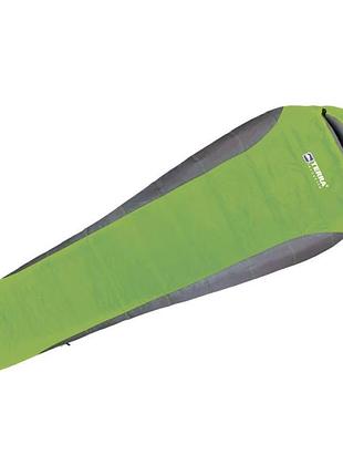Cпальный мешок (спальник) terra min comfort max °c: –23 –12 +17 зелений/сірий
