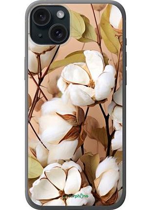 Чехол на iphone 15 plus хлопок "5665u-3097-10746"