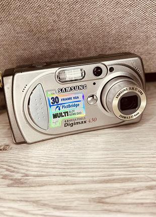 Цифровой фотоаппарат samsung  digimax 430