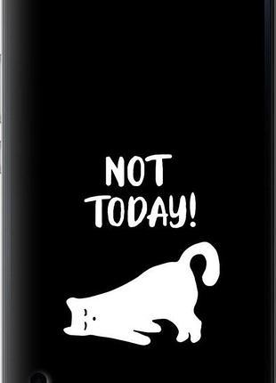 Чехол на huawei honor 6 plus уставший кот "4535u-179-10746"
