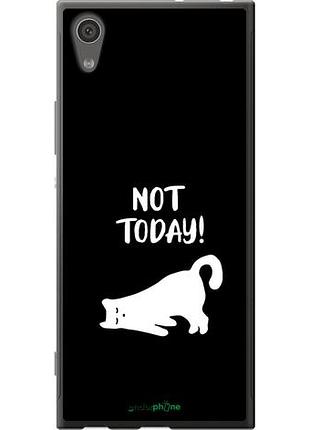 Чехол на sony xperia xa1 g3112 уставший кот "4535u-964-10746"