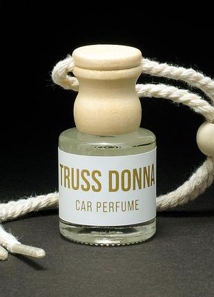 Ароматизатор для авто автомобильные духи trussardi donna ayaz parfum 10 мл