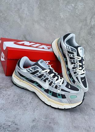 Nike p-6000 gray mint