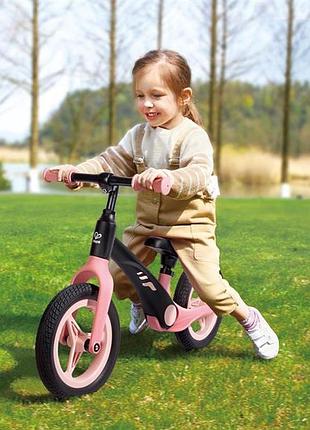 Біговел hape двоколісний 12" рожевий (e1209)