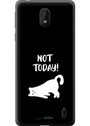 Чохол на nokia 1 plus втомлений кіт "4535u-1677-10746"